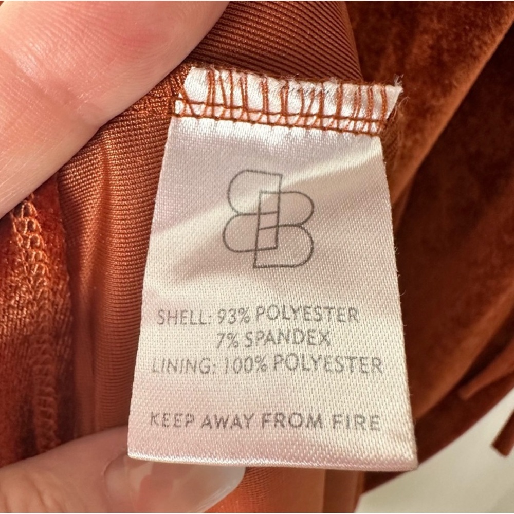 Baltic Born Meghan Velvet Maxi Dress in Rust - Size Large - Picture 5 of 14